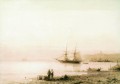 seashore 1861 Romantic Ivan Aivazovsky Russian